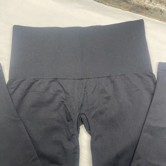 Assets by Spanx Leggings Size Large‎ Shapewear Black - Picture 3 of 6